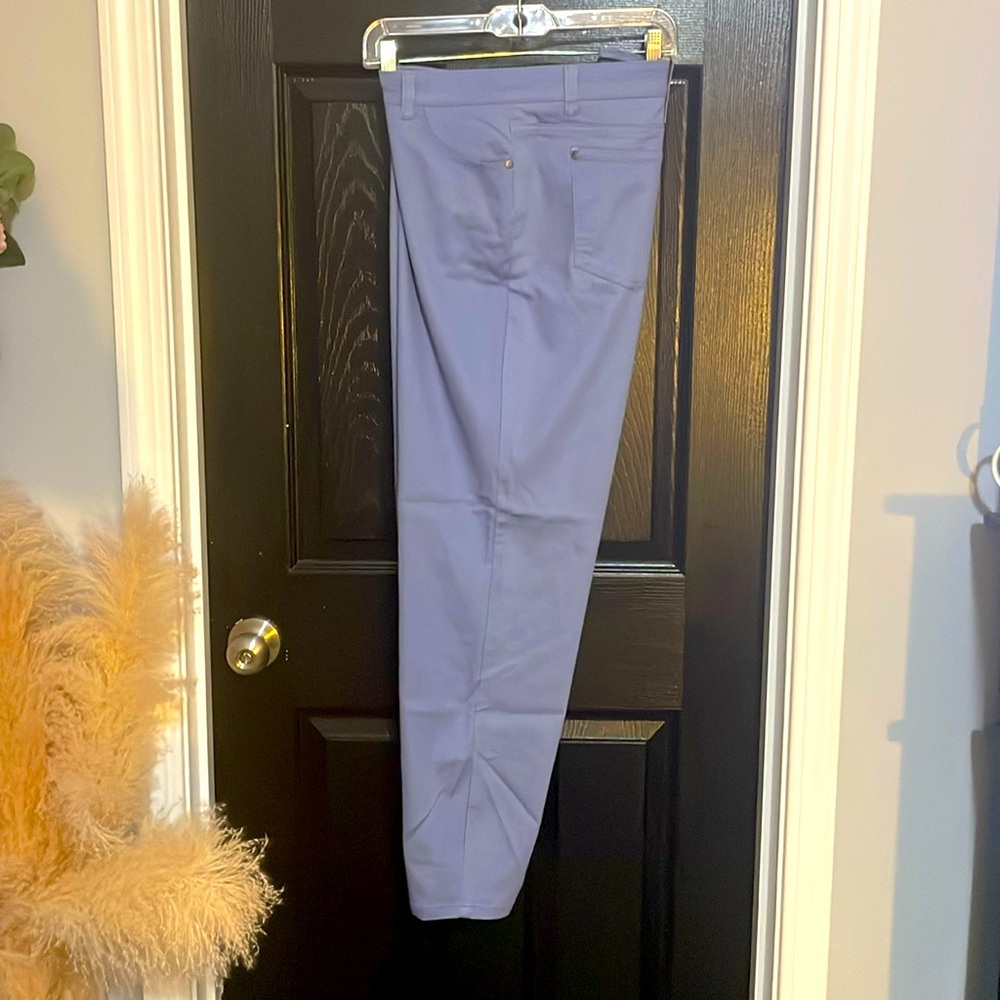 Blue  light Jean material pants